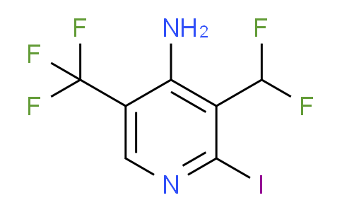 AM131707 | 1806797-64-7 | 4-Amino-3-(difluoromethyl)-2-iodo-5-(trifluoromethyl)pyridine