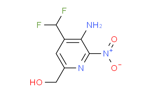 AM131732 | 1805367-90-1 | 3-Amino-4-(difluoromethyl)-2-nitropyridine-6-methanol