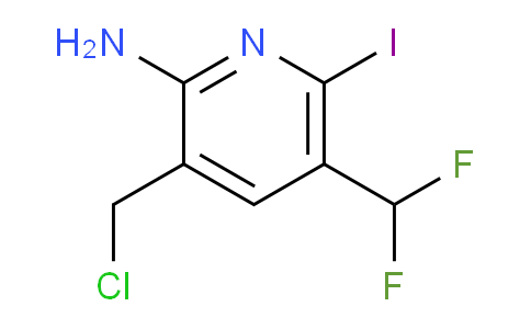 AM131737 | 1805213-54-0 | 2-Amino-3-(chloromethyl)-5-(difluoromethyl)-6-iodopyridine