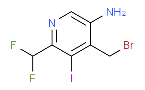 AM131738 | 1806796-66-6 | 5-Amino-4-(bromomethyl)-2-(difluoromethyl)-3-iodopyridine