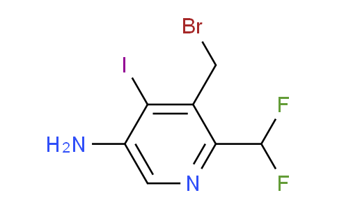AM131744 | 1805134-00-2 | 5-Amino-3-(bromomethyl)-2-(difluoromethyl)-4-iodopyridine