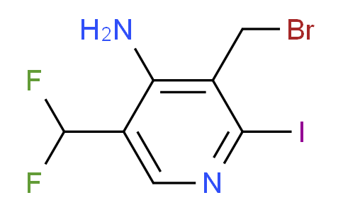 AM131749 | 1805014-25-8 | 4-Amino-3-(bromomethyl)-5-(difluoromethyl)-2-iodopyridine
