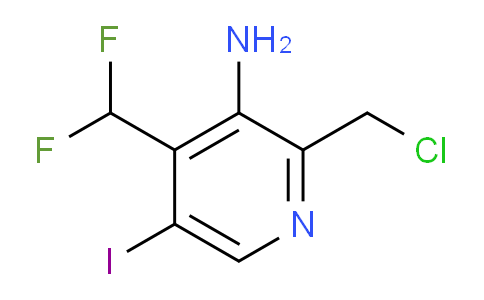 AM131750 | 1805214-04-3 | 3-Amino-2-(chloromethyl)-4-(difluoromethyl)-5-iodopyridine