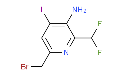 AM131752 | 1806923-17-0 | 3-Amino-6-(bromomethyl)-2-(difluoromethyl)-4-iodopyridine
