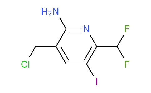AM131756 | 1806913-98-3 | 2-Amino-3-(chloromethyl)-6-(difluoromethyl)-5-iodopyridine