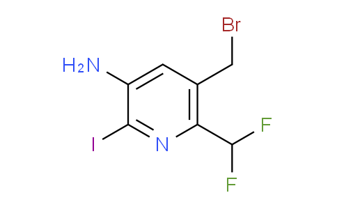 AM131764 | 1806923-07-8 | 3-Amino-5-(bromomethyl)-6-(difluoromethyl)-2-iodopyridine