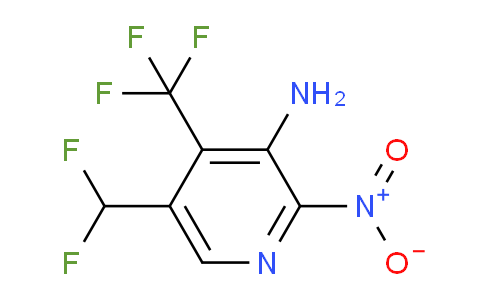AM131769 | 1804719-18-3 | 3-Amino-5-(difluoromethyl)-2-nitro-4-(trifluoromethyl)pyridine