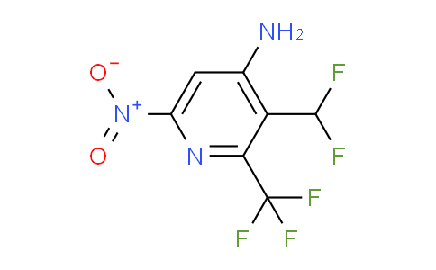 AM131770 | 1805218-96-5 | 4-Amino-3-(difluoromethyl)-6-nitro-2-(trifluoromethyl)pyridine