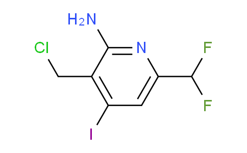 AM131783 | 1806814-36-7 | 2-Amino-3-(chloromethyl)-6-(difluoromethyl)-4-iodopyridine