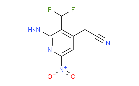 AM131784 | 1806890-33-4 | 2-Amino-3-(difluoromethyl)-6-nitropyridine-4-acetonitrile