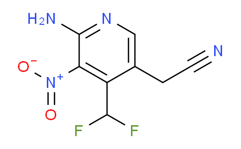 AM131786 | 1806793-15-6 | 2-Amino-4-(difluoromethyl)-3-nitropyridine-5-acetonitrile
