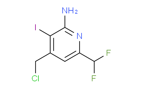 AM131787 | 1805364-13-9 | 2-Amino-4-(chloromethyl)-6-(difluoromethyl)-3-iodopyridine