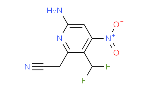 AM131795 | 1804719-30-9 | 6-Amino-3-(difluoromethyl)-4-nitropyridine-2-acetonitrile