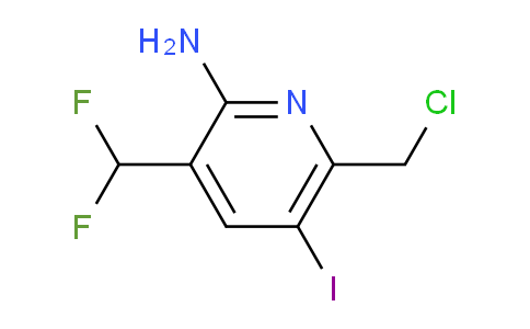 AM131796 | 1805364-30-0 | 2-Amino-6-(chloromethyl)-3-(difluoromethyl)-5-iodopyridine