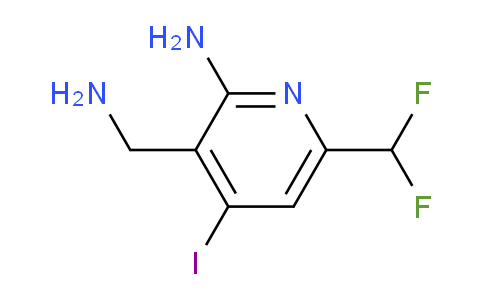 AM131797 | 1804516-43-5 | 2-Amino-3-(aminomethyl)-6-(difluoromethyl)-4-iodopyridine