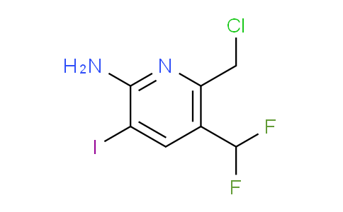 AM131799 | 1805364-81-1 | 2-Amino-6-(chloromethyl)-5-(difluoromethyl)-3-iodopyridine