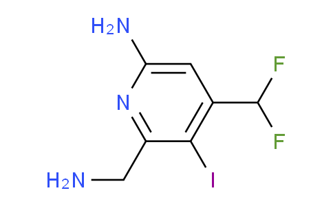 AM131808 | 1805959-23-2 | 6-Amino-2-(aminomethyl)-4-(difluoromethyl)-3-iodopyridine