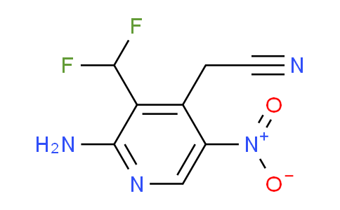 AM131823 | 1805013-19-7 | 2-Amino-3-(difluoromethyl)-5-nitropyridine-4-acetonitrile