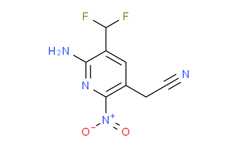 AM131825 | 1805219-28-6 | 2-Amino-3-(difluoromethyl)-6-nitropyridine-5-acetonitrile