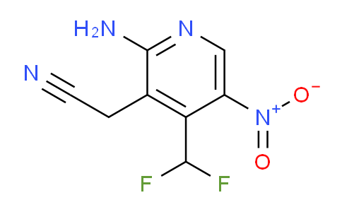 AM131828 | 1805219-37-7 | 2-Amino-4-(difluoromethyl)-5-nitropyridine-3-acetonitrile