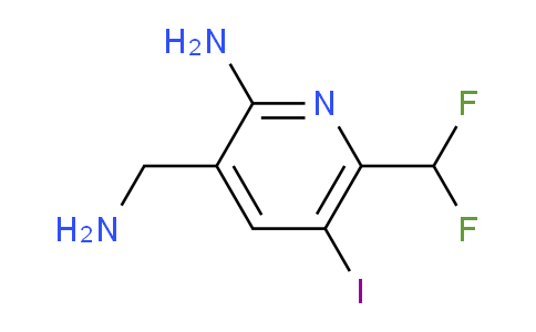 AM131843 | 1803670-98-5 | 2-Amino-3-(aminomethyl)-6-(difluoromethyl)-5-iodopyridine