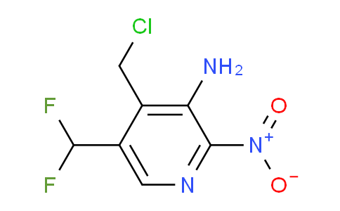 AM131855 | 1805360-34-2 | 3-Amino-4-(chloromethyl)-5-(difluoromethyl)-2-nitropyridine