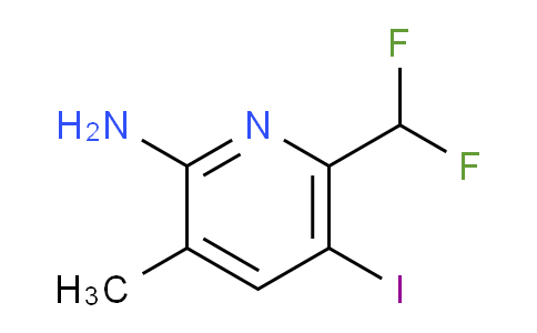 AM131863 | 1806875-48-8 | 2-Amino-6-(difluoromethyl)-5-iodo-3-methylpyridine