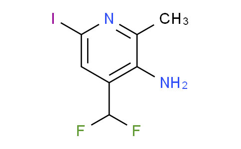 AM131875 | 1805331-38-7 | 3-Amino-4-(difluoromethyl)-6-iodo-2-methylpyridine
