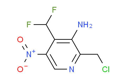 AM131881 | 1804370-21-5 | 3-Amino-2-(chloromethyl)-4-(difluoromethyl)-5-nitropyridine