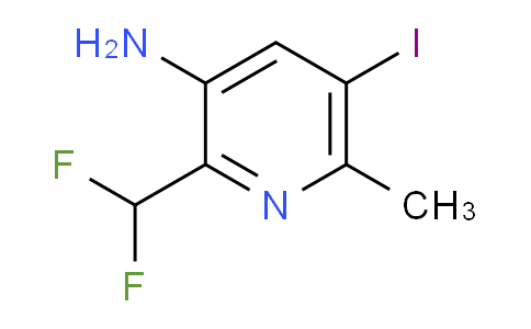 AM131904 | 1805013-35-7 | 3-Amino-2-(difluoromethyl)-5-iodo-6-methylpyridine