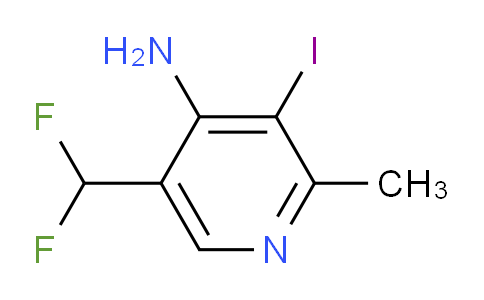AM131922 | 1805132-41-5 | 4-Amino-5-(difluoromethyl)-3-iodo-2-methylpyridine