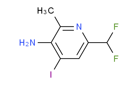 AM131925 | 1805132-48-2 | 3-Amino-6-(difluoromethyl)-4-iodo-2-methylpyridine