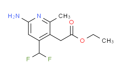 AM131981 | 1805352-19-5 | Ethyl 6-amino-4-(difluoromethyl)-2-methylpyridine-3-acetate