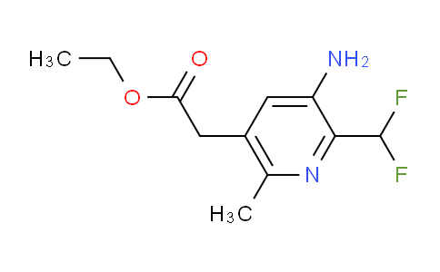 AM131991 | 1805142-72-6 | Ethyl 3-amino-2-(difluoromethyl)-6-methylpyridine-5-acetate