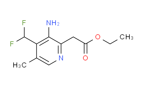 AM131993 | 1806797-62-5 | Ethyl 3-amino-4-(difluoromethyl)-5-methylpyridine-2-acetate