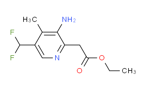 AM131995 | 1805143-04-7 | Ethyl 3-amino-5-(difluoromethyl)-4-methylpyridine-2-acetate