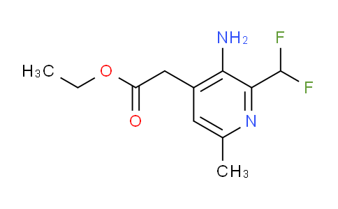 AM131997 | 1806797-41-0 | Ethyl 3-amino-2-(difluoromethyl)-6-methylpyridine-4-acetate