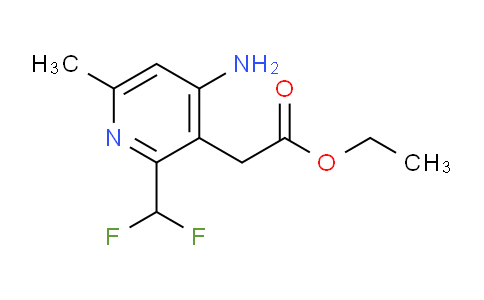 AM132004 | 1805996-11-5 | Ethyl 4-amino-2-(difluoromethyl)-6-methylpyridine-3-acetate