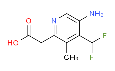AM132005 | 1805993-33-2 | 5-Amino-4-(difluoromethyl)-3-methylpyridine-2-acetic acid