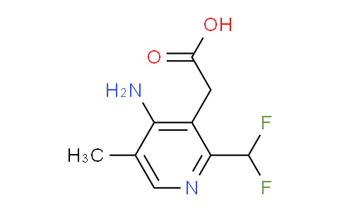 AM132010 | 1805352-14-0 | 4-Amino-2-(difluoromethyl)-5-methylpyridine-3-acetic acid