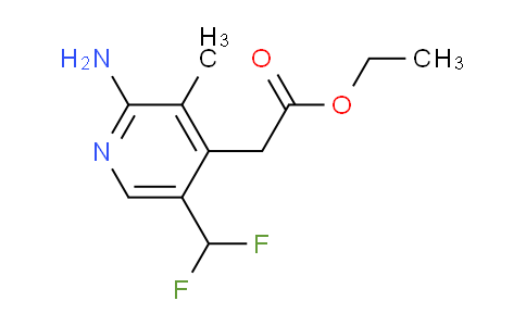 AM132013 | 1806827-17-7 | Ethyl 2-amino-5-(difluoromethyl)-3-methylpyridine-4-acetate