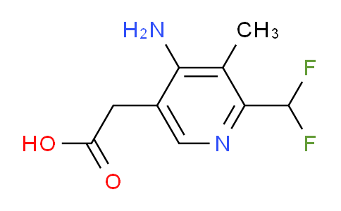 AM132015 | 1806795-28-7 | 4-Amino-2-(difluoromethyl)-3-methylpyridine-5-acetic acid