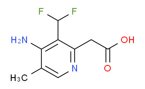 AM132018 | 1805361-44-7 | 4-Amino-3-(difluoromethyl)-5-methylpyridine-2-acetic acid