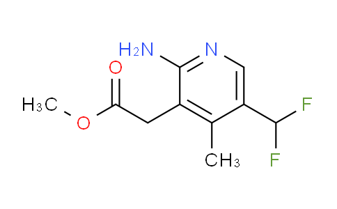 AM132021 | 1806826-73-2 | Methyl 2-amino-5-(difluoromethyl)-4-methylpyridine-3-acetate
