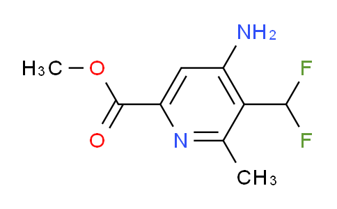 AM132024 | 1806816-64-7 | Methyl 4-amino-3-(difluoromethyl)-2-methylpyridine-6-carboxylate