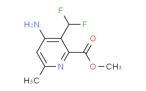 AM132027 | 1805149-43-2 | Methyl 4-amino-3-(difluoromethyl)-6-methylpyridine-2-carboxylate
