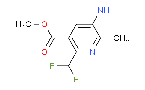 AM132029 | 1805990-09-3 | Methyl 3-amino-6-(difluoromethyl)-2-methylpyridine-5-carboxylate