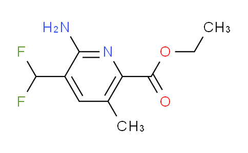 AM132030 | 1805990-17-3 | Ethyl 2-amino-3-(difluoromethyl)-5-methylpyridine-6-carboxylate