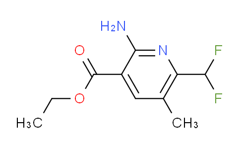 AM132039 | 1804682-91-4 | Ethyl 2-amino-6-(difluoromethyl)-5-methylpyridine-3-carboxylate