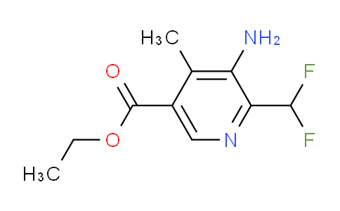 AM132042 | 1805352-08-2 | Ethyl 3-amino-2-(difluoromethyl)-4-methylpyridine-5-carboxylate